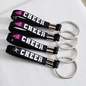 Inspirational Cheer Keychains 4 Piece